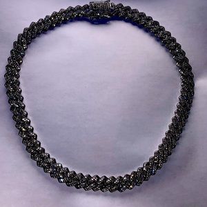 White Ice Cuban Link Chain